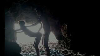 ˪� 해변에서 빌어 먹