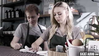 Sexy stepsis Sib Larimar jgawdu l-pajjiżi asjatiċi mara wara hi miġbudin huwa