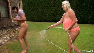 Dildo और लिंग के लिए दो सींग का बना समलैगिंकों