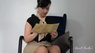 Büyük Baştankara MİLF hostes Wanilianna-Arat, Külot ve Çorap