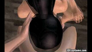 Ыстық 3D красотка алады қосарланған ванна