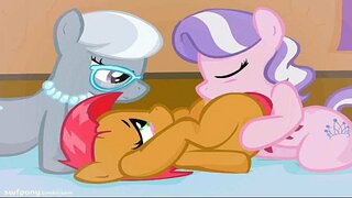 ���េះសិច។។។Rinbow ញ្ញា,Fluttershy ពងាយស្រួល,Applebloom។