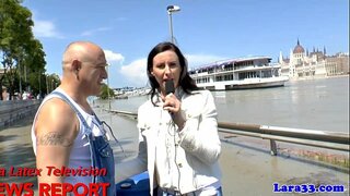 ���੍ਰਿਟਿਸ਼ ਨਿਊਜ਼ ਔਰਤ ਨੂੰ ਮਾਣਦਾ ਹੈ ਤੀਬਰ ਚੁਦਾਈ