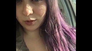 Masterbating a kocsimban