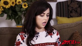 پرکشش جولیا این اور وٹنی سفید ہینڈلنگ ایک بڑا ڈک