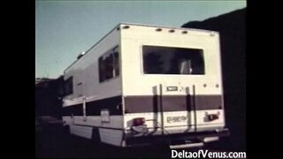 Винтажная Межрасовая erotik 1970-ci Açıq yol