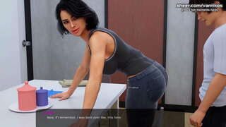 لمس زوجة الساخنة الكبيرة رائع الحمار l سخونة يسلط الضوء l Milfy المدينة l الجزء #22