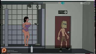 قرنية الفتيات تأخذ Fuckerman ديك الكبير في العصير كس الحمار