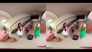 ���క్ మూడు హాట్ బేబ్స్ లో ఉచిత పూర్తి క్రిస్మస్ అనుభవం!