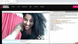 Gostosa a bundao gozando ao vivo na live